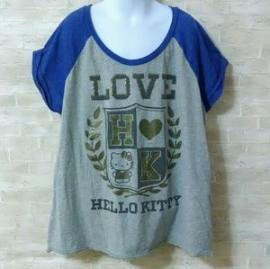 ⭐Hello Kitty Girl's shirt Love size Large